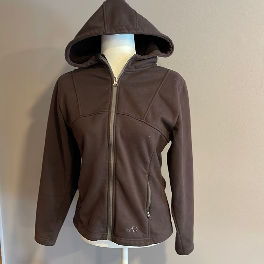 Marker zip up hoodie